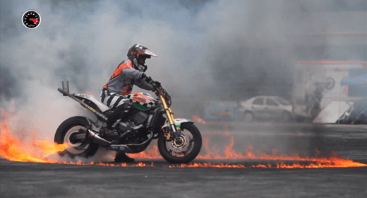 Stunt Race Brasil – Preparações de Wheeling e stunt