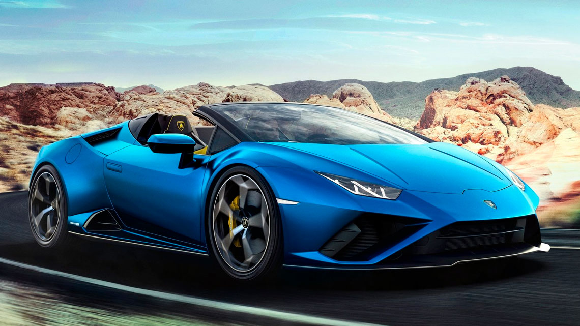 Lamborghini huracan evo spider