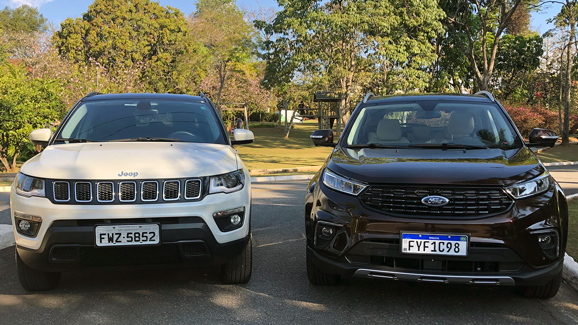 Comparativo: Ford Territory encara o Jeep Compass - Revista Fullpower ...