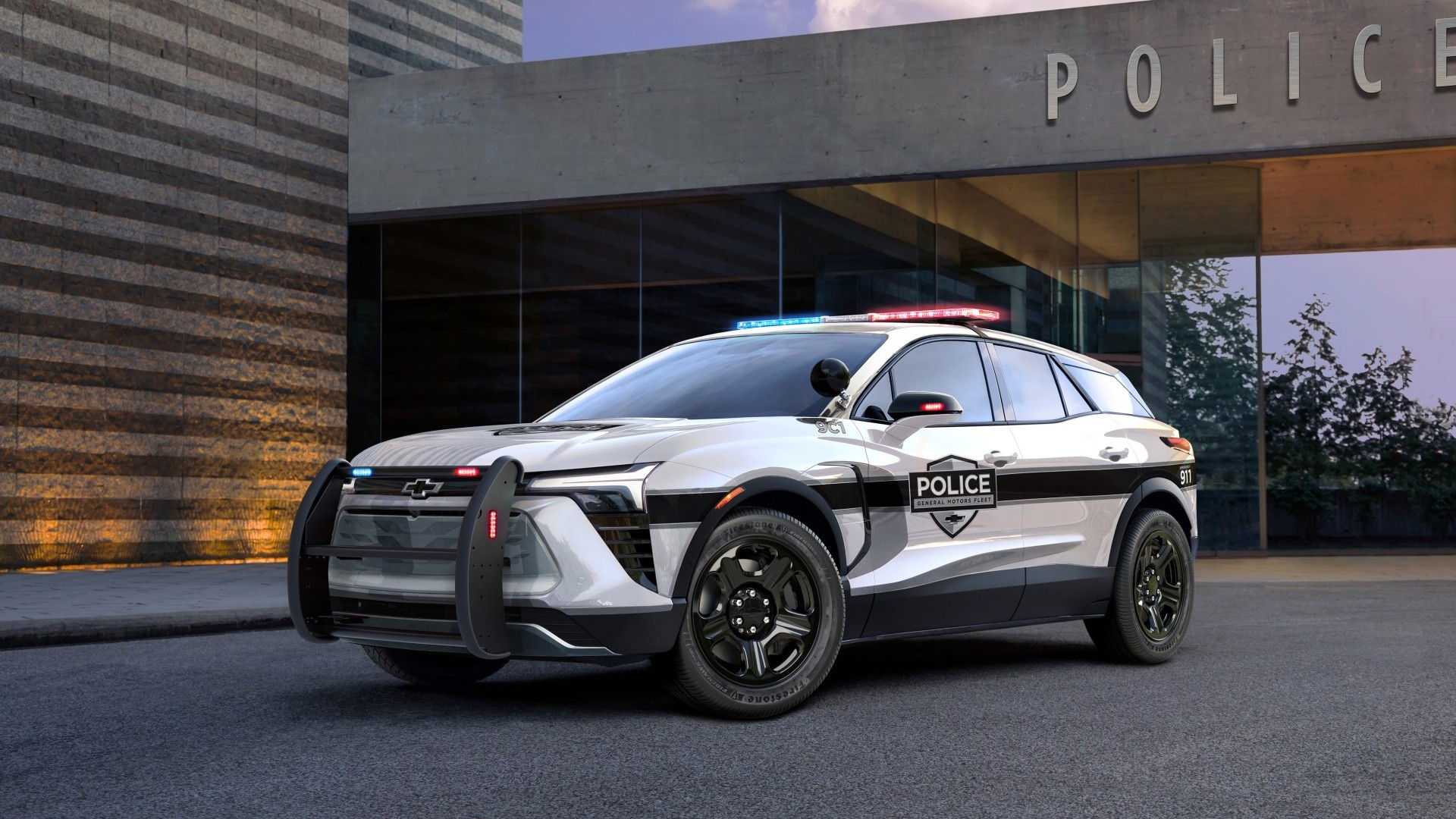 Chevrolet revela novo Blazer EV em versão policial, modelo estreia em 2024  • Revista Fullpower