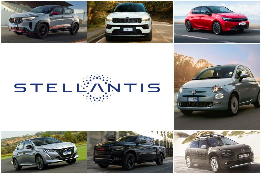 Carros de marcas do grupo Stellantis